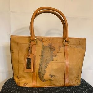 Alviero Martini I Classe geo classic satchel